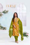 Darshita Mustard Kurta Set with Dupatta