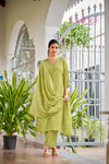 Nakshatra Green Kurta Set with Dupatta