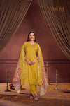 Shikha Mustard Kurta Set with Dupatta