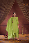 Adab Green Kurta Set with Dupatta