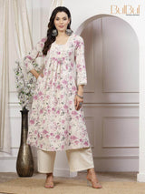 Sakina Cotton Purple Kurta Set