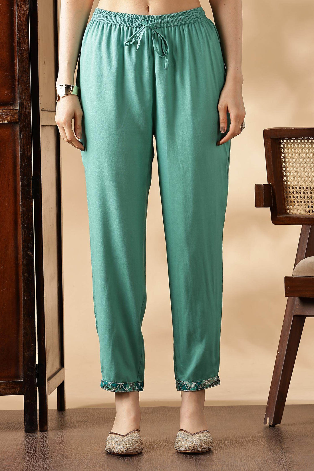 Simar Rayon Rama Kurta Set with Dupatta - BulBul